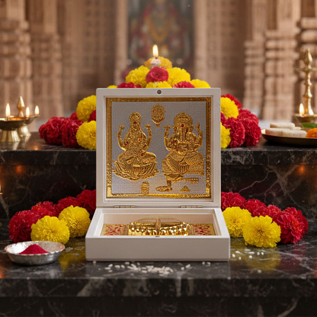 Laxmi Ji Charan Paduka Box